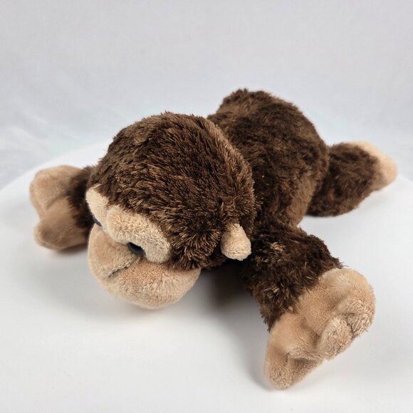 Laying Monkey Plush Stuffed Animal Aurora 12" - Picture 1 of 9